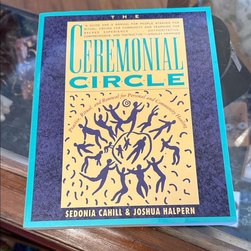 The Ceremonial Circle Book with Blue Cover